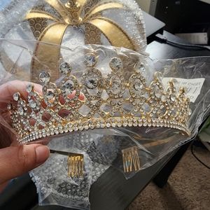 Tiara and crown
